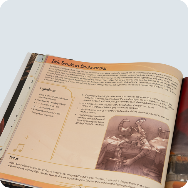 Lackadaisy: Mixer Cocktail Book