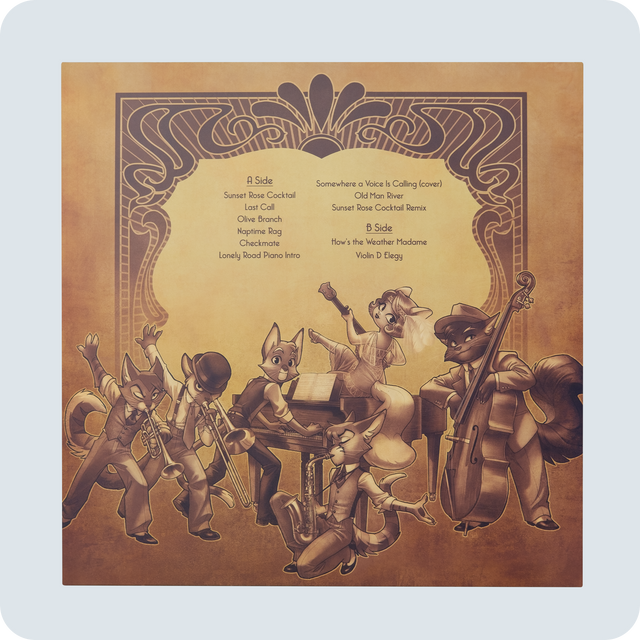 Lackadaisy Pilot Record Vinyl