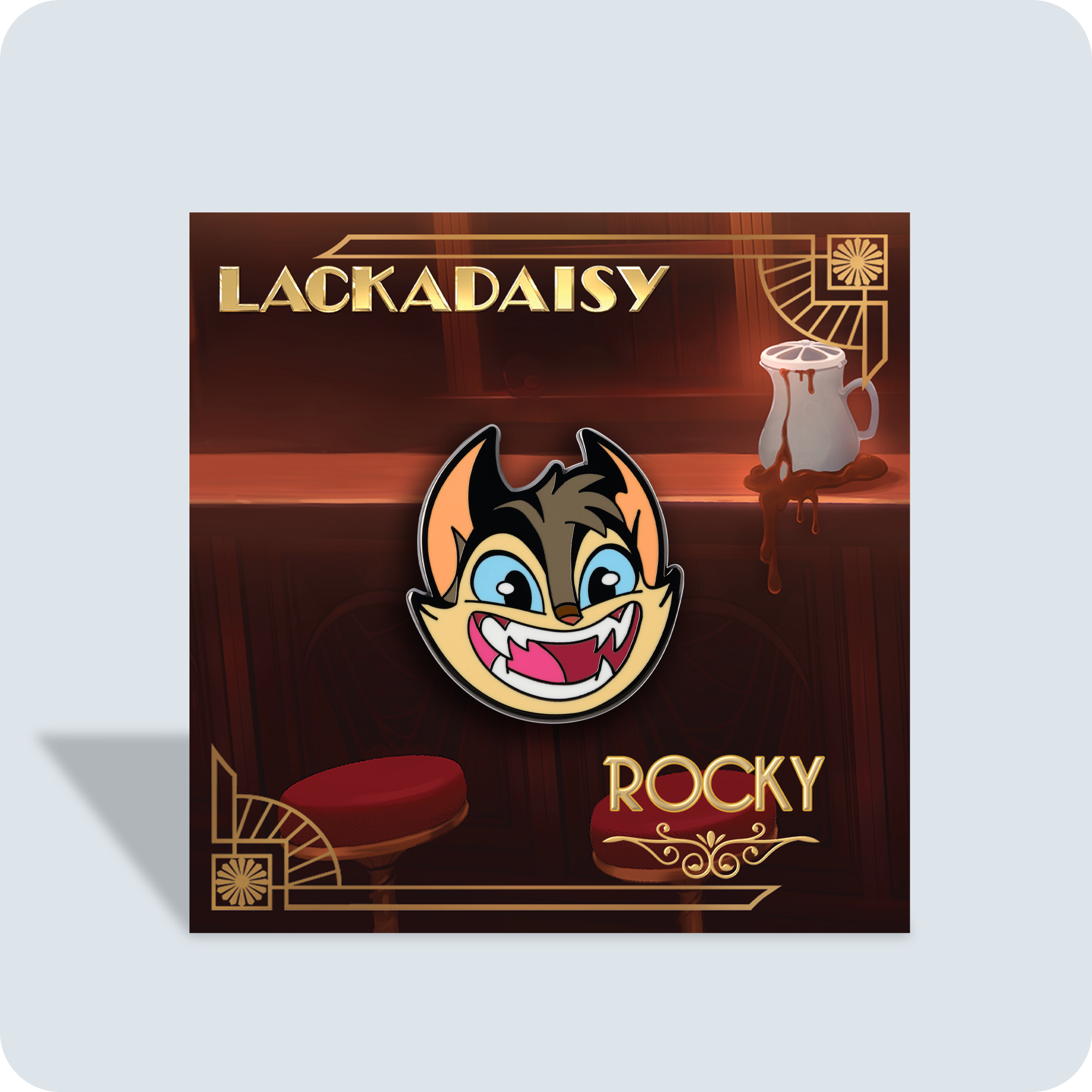 Rocky Face Pin – Lackadaisy Store